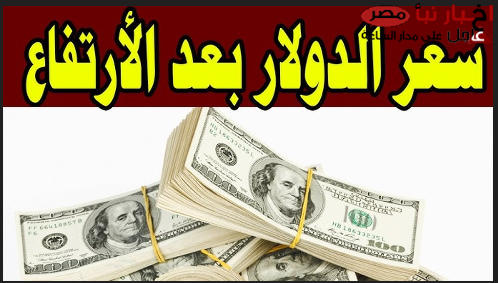 “ارتفاع الدولار” اعلى سعر للدولار اليوم في السوق السوداء مقابل الجنيه المصري